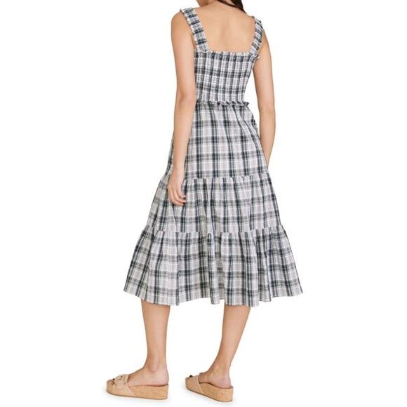 Women's Veronica Beard Ziada Dress Plaid US Size 6 Retail $495 - Picture 2 of 10